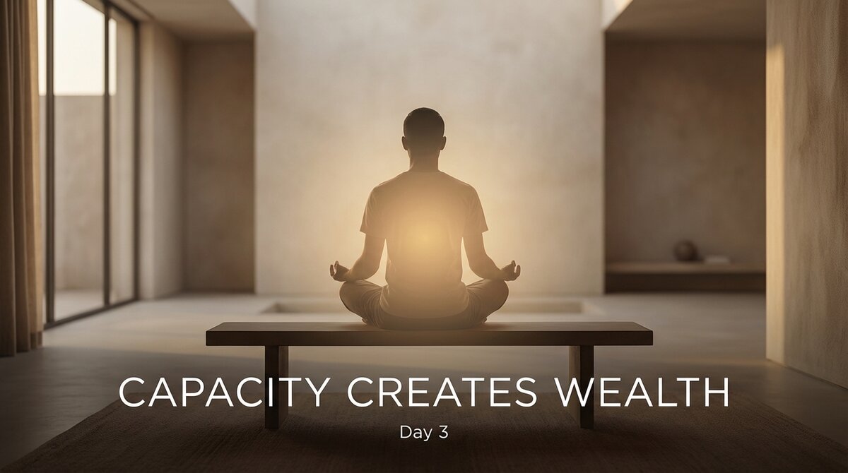 grounding practice for expanding financial capacity and wealth stability